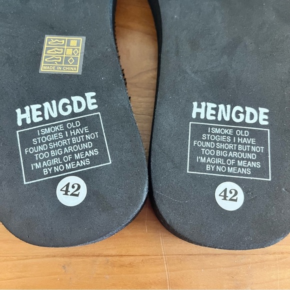 Women’s Hengde Multicolor Slip On Sandals Size 10 / 42 - Picture 3 of 4